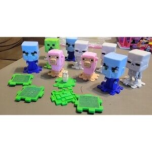2025 McDonald's Minecraft Movie Happy Meal Toy Skeleton Mixed lot